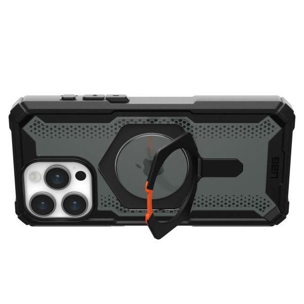 UAG Plasma XTE Backcover MagSafe iPhone 15 Pro Max - Zwart / Oranje