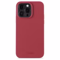 Holdit Silicone Case Apple iPhone 15 Pro Max - Red Velvet