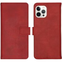 imoshion Luxe Bookcase iPhone 12 Pro Max - Rood