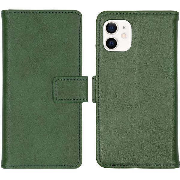 imoshion Luxe Bookcase iPhone 12 Mini - Groen