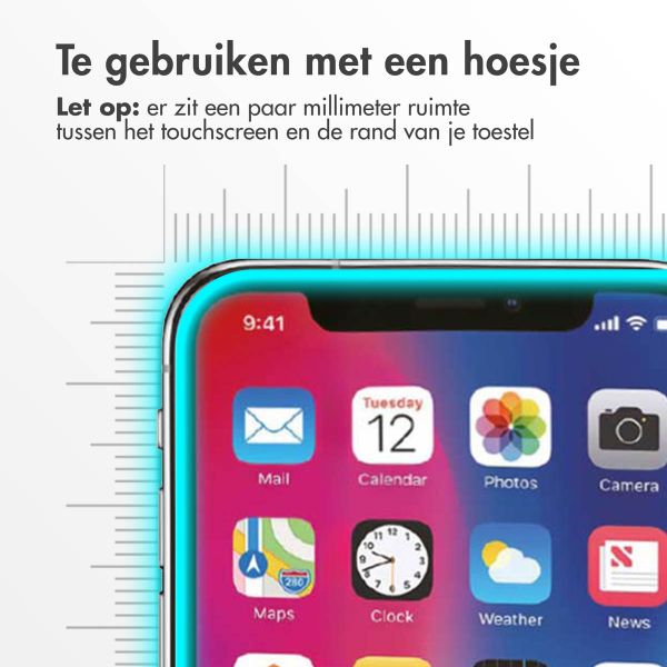 Accezz Gehard Glas Screenprotector Apple iPhone 11 Pro / Xs / X