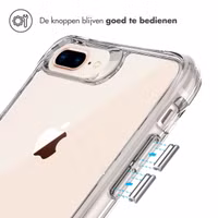 imoshion Rugged Air Case Apple iPhone SE (2022 / 2020) / 8 / 7 - Transparant