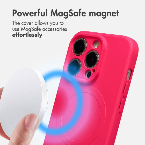 imoshion Colour Back Cover with MagSafe Apple iPhone 14 Pro - Neon Pink