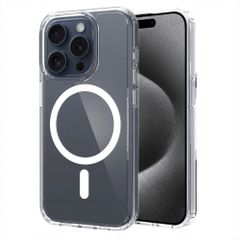 Accezz Xtreme Impact Backcover met MagSafe Apple iPhone 15 Pro - Transparant