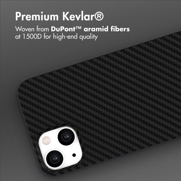 Accezz MagSafe Kevlar® Back Cover Apple iPhone 14 - Black