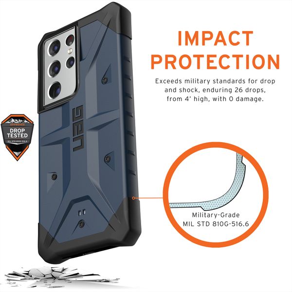 UAG Pathfinder Backcover Samsung Galaxy S21 Ultra - Blauw