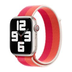 Apple Sport Loop band Apple Watch | 44/45/46/49 mm - Nectarine / Peony