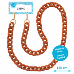 Zanae Universeel telefoon koord ketting - Autumn Leaf