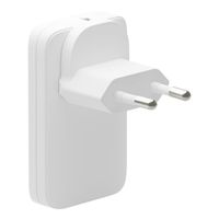 dbramante1928 Re-charge Pro Slim Oplader USB-C 65W en USB-A 30W - Wit