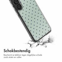 imoshion Design hoesje Samsung Galaxy A37 (5G) - Polka Dot Mintgroen