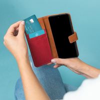 imoshion Luxe Canvas Bookcase Samsung Galaxy A52(s) (5G/4G) - Rood
