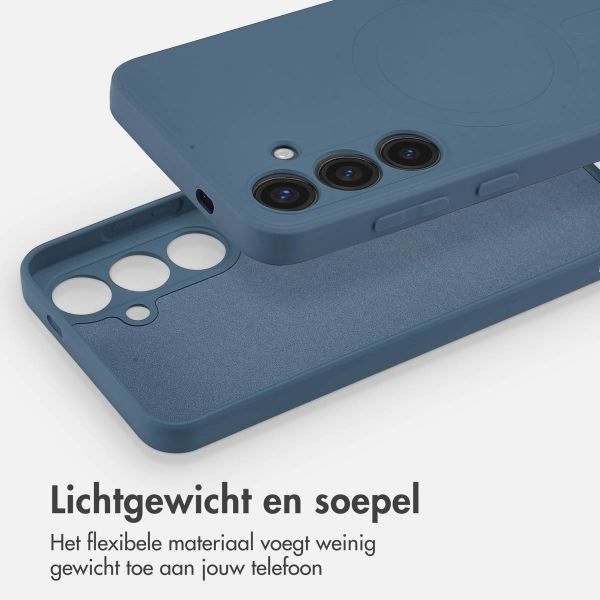 imoshion Color Backcover met MagSafe Samsung Galaxy S24 Plus - Donkerblauw