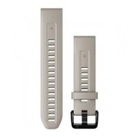 Garmin QuickFit® Siliconen bandje  - Garmin 20 mm aansluiting - Sand