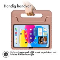 imoshion Kidsproof Backcover met handvat iPad 11 (2025) 11 inch / iPad 10 (2022) 10.9 inch - Dusty Pink