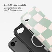 Selencia Vivid Backcover met MagSafe Apple iPhone 16e - Groovy Sage Green