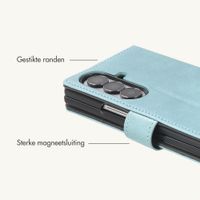 imoshion Luxe Bookcase Samsung Galaxy Z Fold 8 Ultra - Lichtblauw