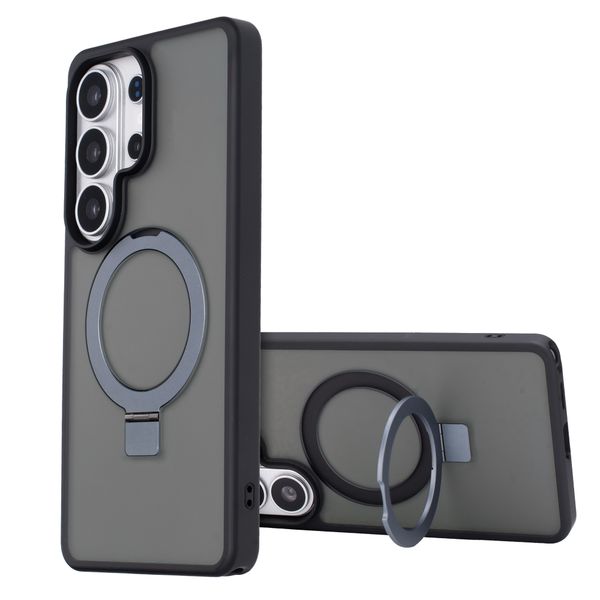 Accezz Ring Stand Backcover met MagSafe Samsung Galaxy S26 Ultra - Zwart