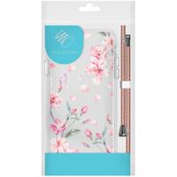 imoshion Design hoesje met koord Samsung Galaxy A41 - Blossom Watercolor