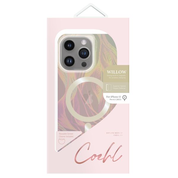 Coehl Willow MagSafe Backcover iPhone 15 Pro Max - Iridescent