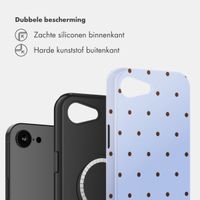 Selencia Vivid Backcover met MagSafe Apple iPhone 17e / 16e - Happy Dots Digital Sky