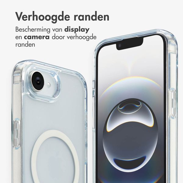 imoshion MagSafe Backcover met afneembaar koord Apple iPhone 16e - Transparant