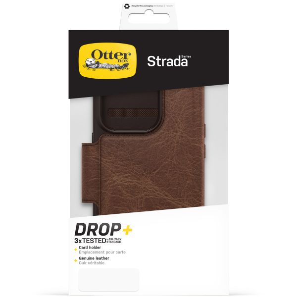 OtterBox Strada Bookcase iPhone 14 Pro - Bruin