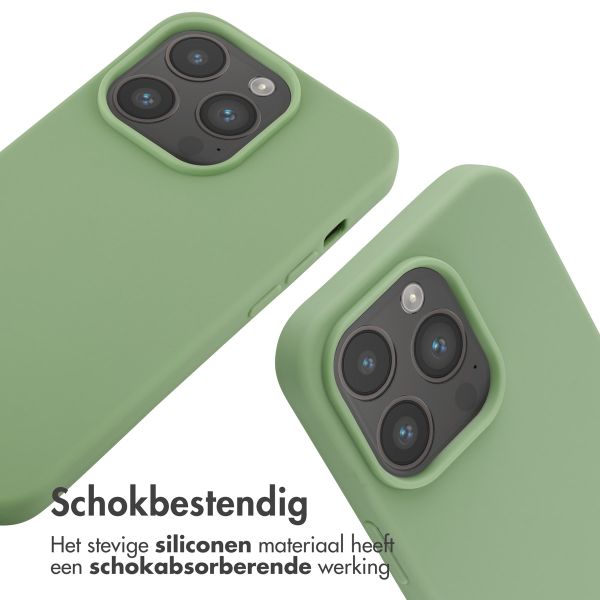imoshion Siliconen hoesje met koord Apple iPhone 14 Pro - Groen