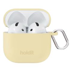 Holdit Solid Silicone Case Apple AirPods 5 / 4 - Butter Yellow