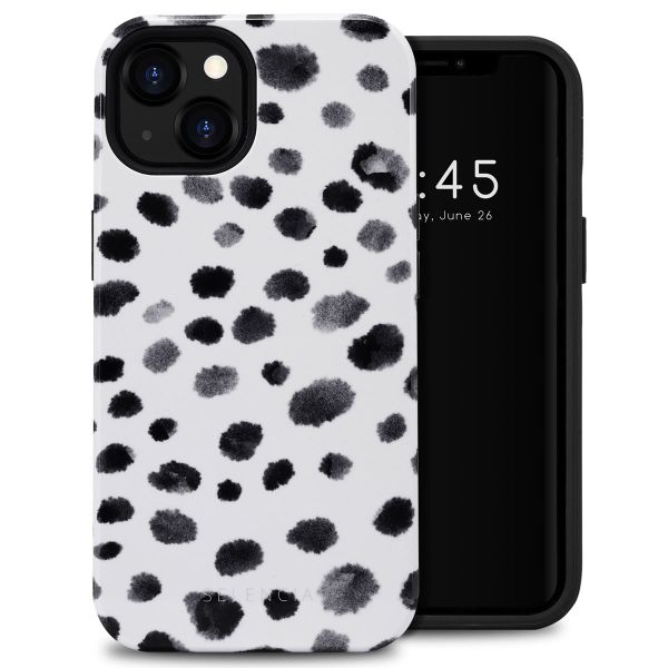 Selencia Vivid Tough Backcover iPhone 13 - Trendy Leopard