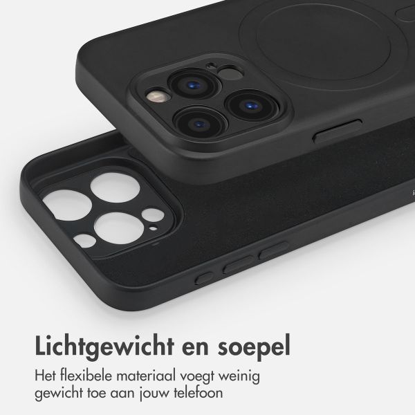 imoshion Color Backcover met MagSafe Apple iPhone 15 Pro - Zwart