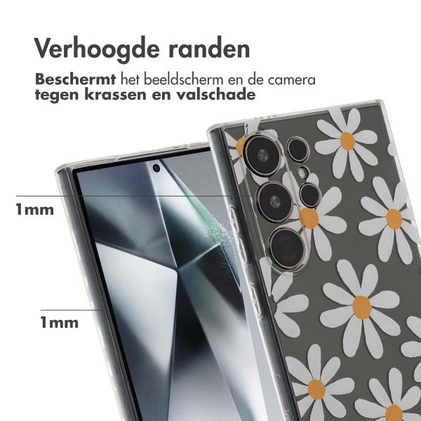 imoshion Design hoesje Samsung Galaxy S24 Ultra - Daisy Flower