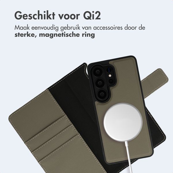 imoshion Uitneembare 2-in-1 Luxe Bookcase Samsung Galaxy S26 Ultra - Groen