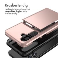 imoshion Backcover met pasjeshouder Samsung Galaxy S24 - Rosé Goud