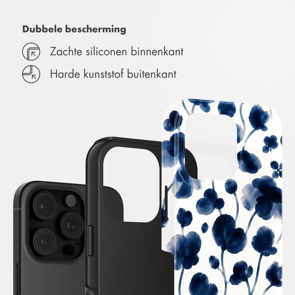 Selencia Vivid Backcover Apple iPhone 16 Pro - Midnight Blossom