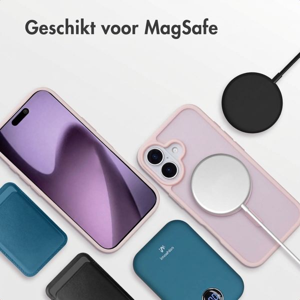 imoshion Color Guard Backcover met MagSafe Apple iPhone 17 - Lichtroze