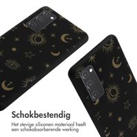 imoshion Siliconen design hoesje met koord Samsung Galaxy S20 FE - Sky Black