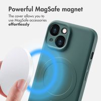 imoshion Colour Back Cover with MagSafe Apple iPhone 15 - Dark Green