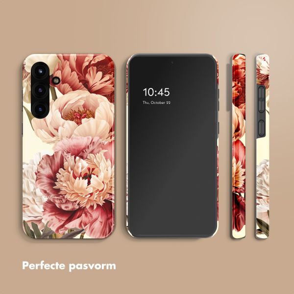 Selencia Vivid Backcover Samsung Galaxy S25 FE - Vintage Peony