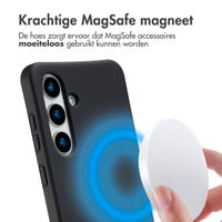 imoshion Color Backcover met afneembaar koord MagSafe Samsung Galaxy S24 / S25 - Zwart