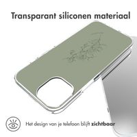 imoshion Design hoesje iPhone 14 - Floral Green