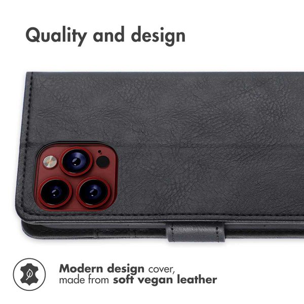 imoshion Luxury Bookcase Apple iPhone 15 Pro Max - Black