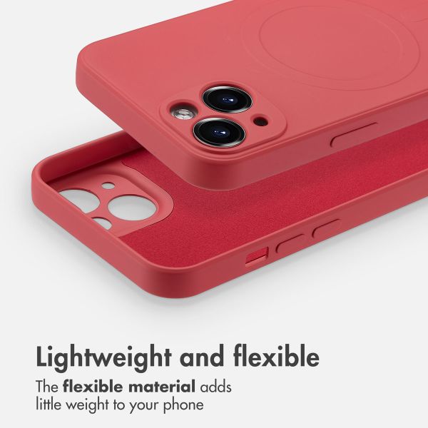 imoshion Colour Back Cover with MagSafe Apple iPhone 13 Mini - Dusty Rose