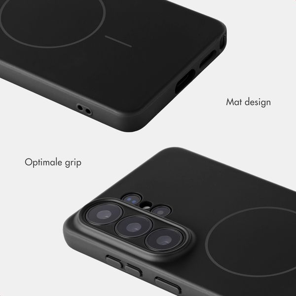 Accezz Grip Backcover met MagSafe Samsung Galaxy S26 Ultra - Zwart