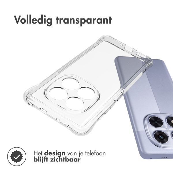 Accezz Clear Backcover Xiaomi Poco X7 - Transparant