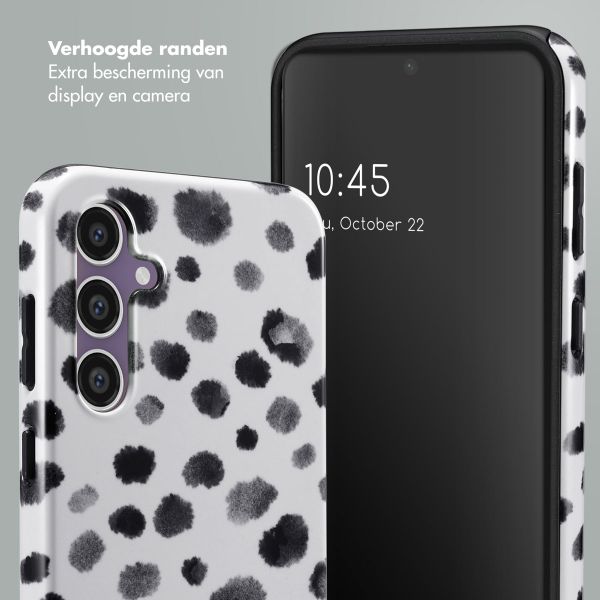 Selencia Vivid Tough Backcover Samsung Galaxy S23 FE - Trendy Leopard