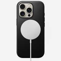 Nomad Modern Leather Case iPhone 16 Pro - Black