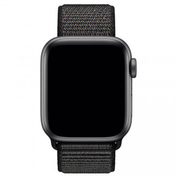 Apple Sport Loop Band Apple Watch Series 1 t/m 10 / SE / Ultra (2) (44/45/46/49 mm) - Black