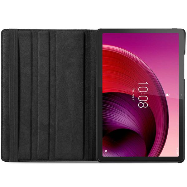 imoshion 360° draaibare Bookcase Lenovo Tab M10 5G - Zwart