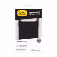 OtterBox Symmetry Cactus leren Backcover met MagSafe Apple iPhone 17 Pro Max - Noir Ash