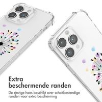 imoshion Design hoesje met koord iPhone 14 Pro - Sandstone Dandelion